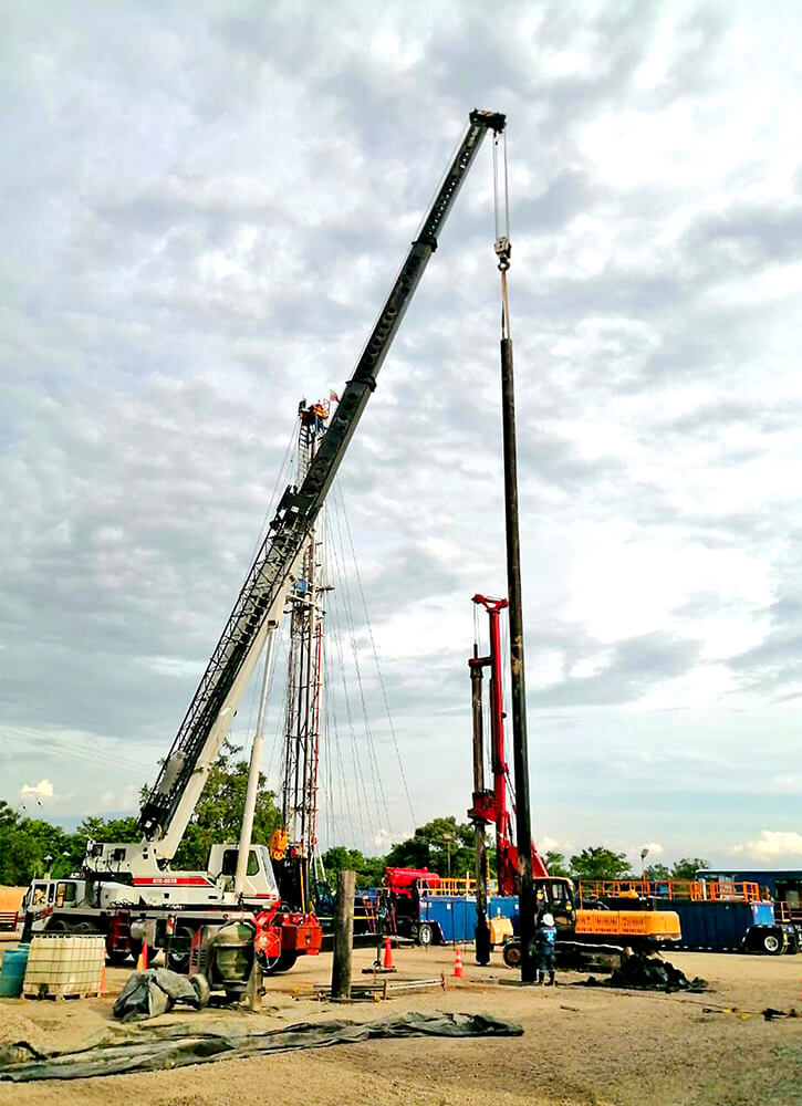 Metro Line Piling