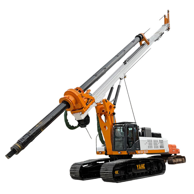 Crawler type inter lock kelly bar rotary drilling rig-DR-220
