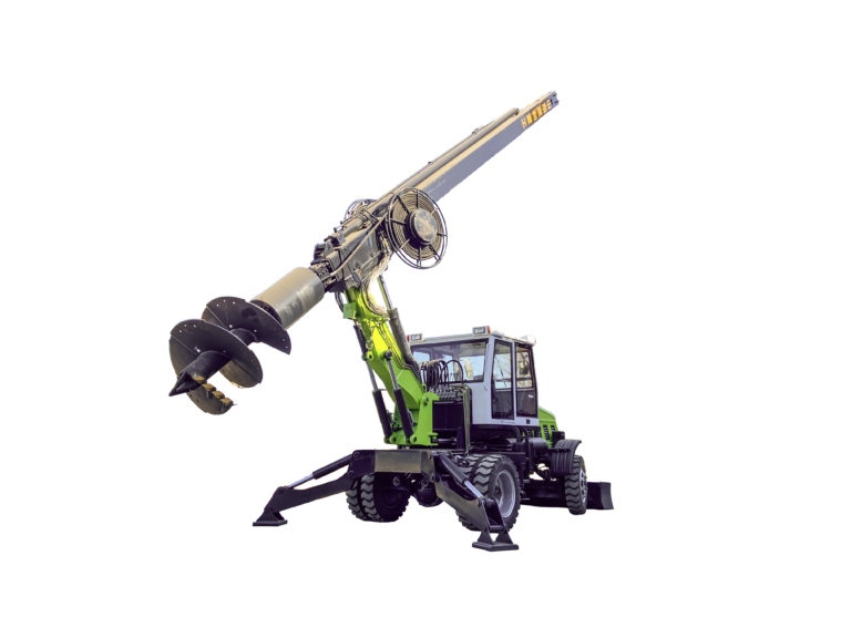 Wheel type rotary drilling rig DL-180 model