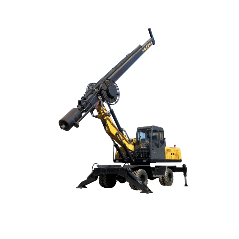Wheel type rotary drilling rig DL-360 model